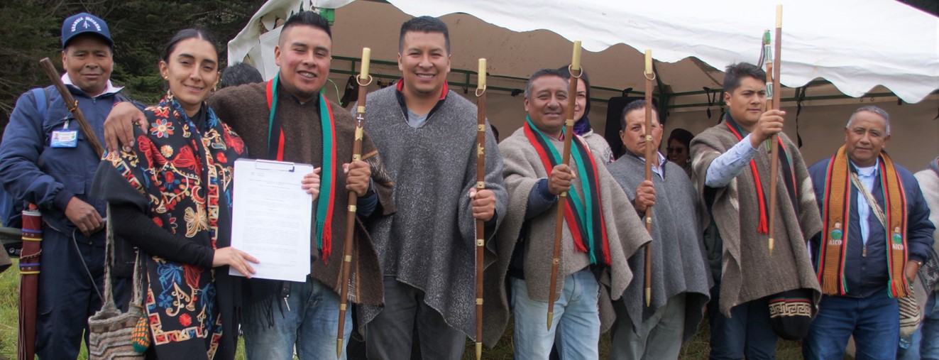 Con masiva participación, inicia el proceso de restitución en el Resguardo Indígena de Colimba, en Nariño